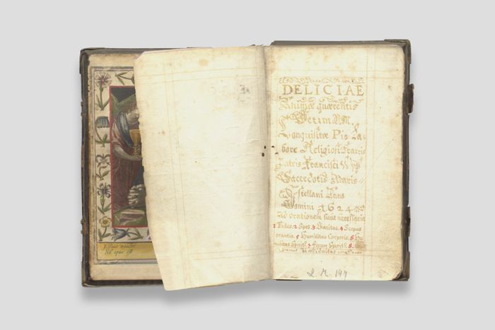 Objektabbildung zoomen Titelseite des Gebetbuchs