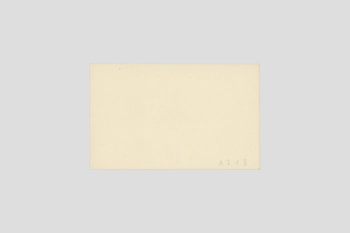 Objektabbildung zoomen Rückseite der Visitenkarte ohne Beschriftung