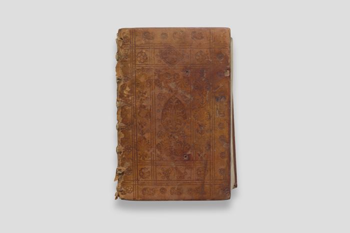 Objektabbildung zoomen Vorderdeckel der Biblia Sacra