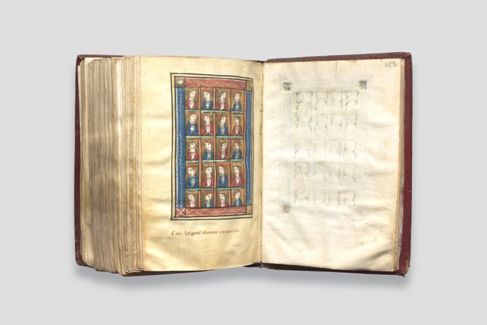 Objektabbildung zoomen Geöffnetes Buch, Doppelseite 252