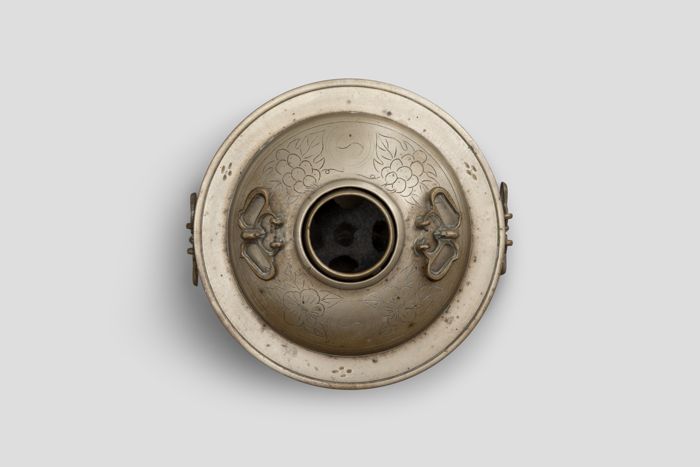 Zoom image for the object Der Dämpftopf aus der Vogelperspektive.
