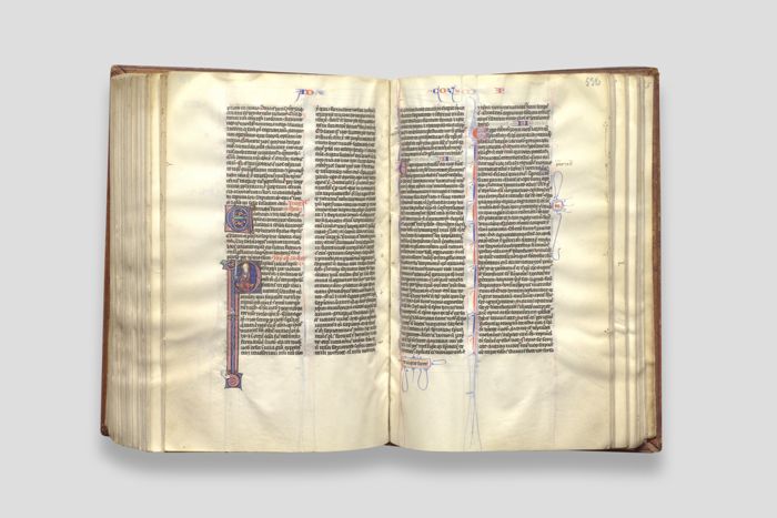 Objektabbildung zoomen Doppelseite 532 der Biblia Sacra