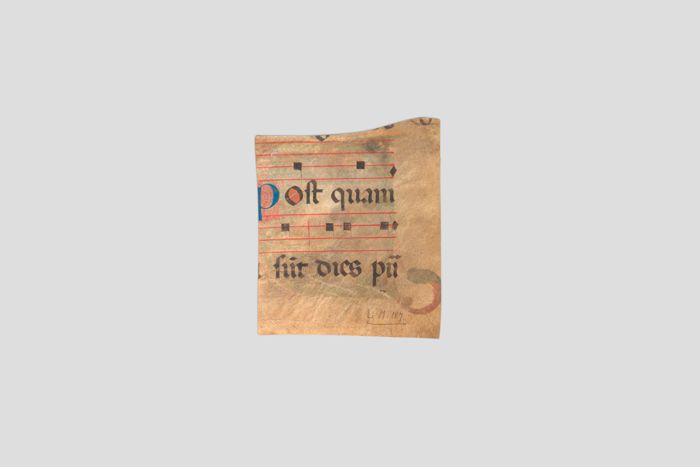 Zoom image for the object Rückseite des Ausschnitts