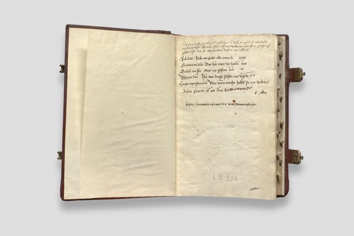 Objektabbildung zoomen Titelseite des Psalters mit Beschriftung und Signatur