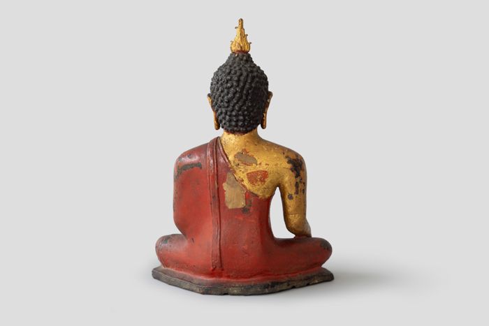 Zoom image for the object Rückseite der Buddhafigur