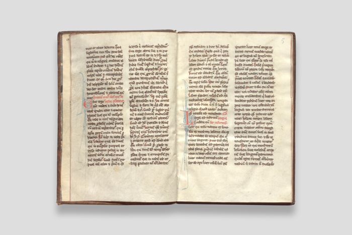 Objektabbildung zoomen Doppelseite 5 der Handschrift