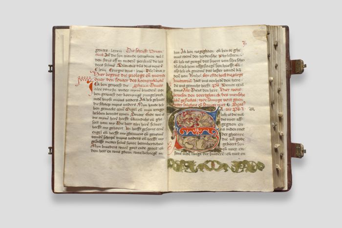 Objektabbildung zoomen Doppelseite 7 des Psalters