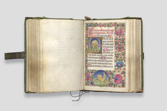 Zoom image for the object Geöffnetes Stundenbuch, Doppelseite 118