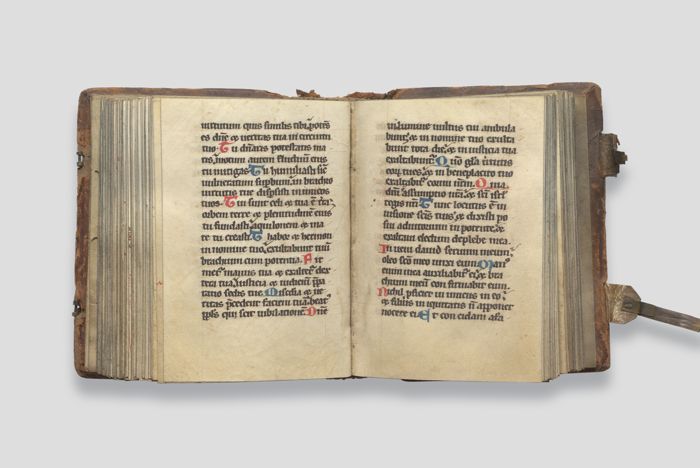 Objektabbildung zoomen Geöffneter Psalter, Doppelseite 99