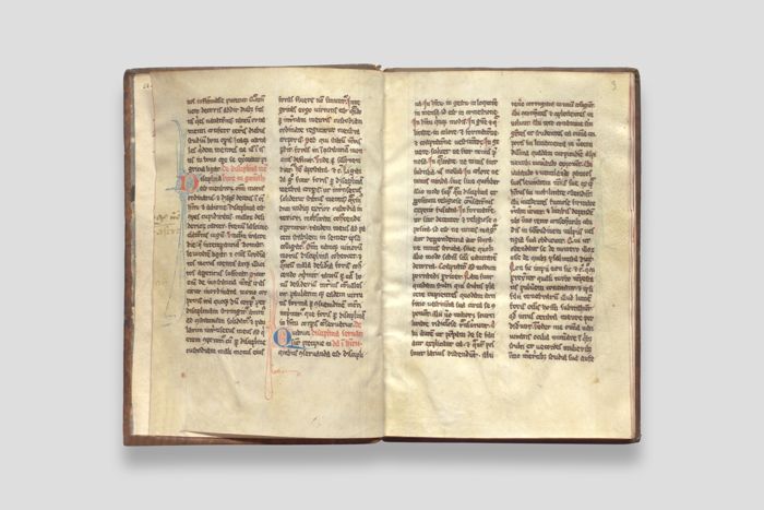 Objektabbildung zoomen Doppelseite 3 der Handschrift