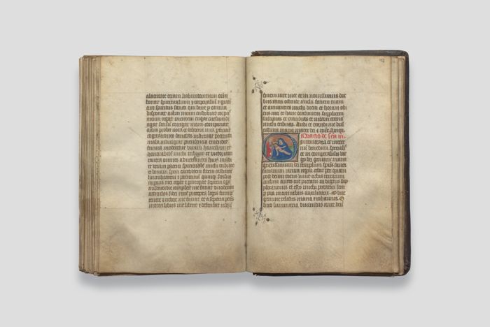 Objektabbildung zoomen Das geöffnete Stundenbuch, Doppelseite 44