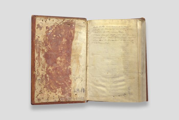 Objektabbildung zoomen Vorsatz der Biblia Sacra