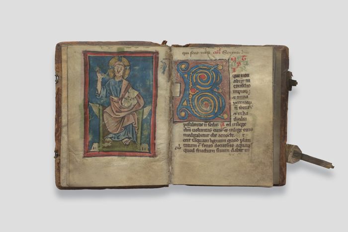 Objektabbildung zoomen Geöffneter Psalter, Doppelseite 5