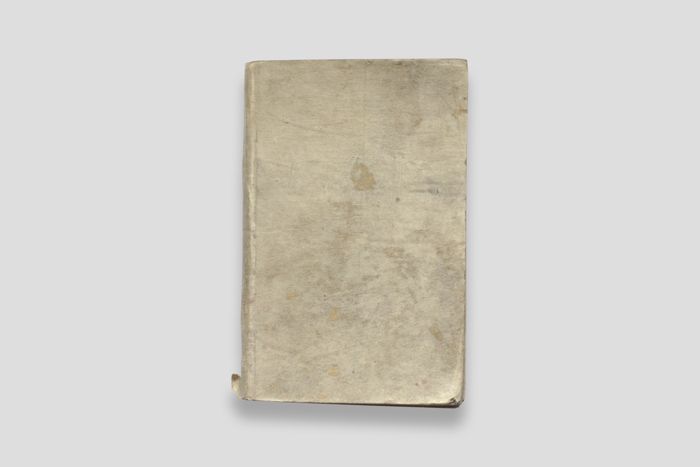 Objektabbildung zoomen Vorderdeckel der Handschrift