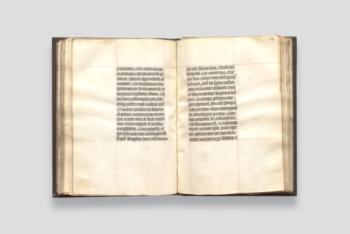 Objektabbildung zoomen Folio 86 des aufgeschlagenen Stundenbuchs