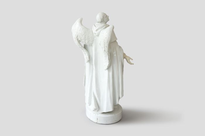 Objektabbildung zoomen Rückseite der Porzellanfigur
