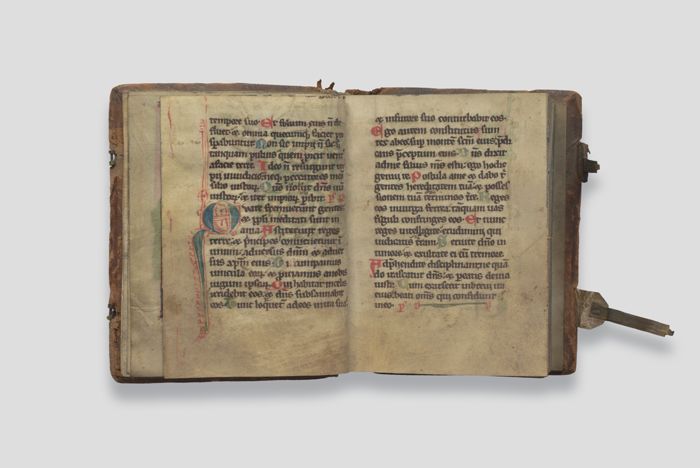 Objektabbildung zoomen Geöffneter Psalter, Doppelseite 6