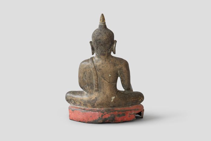 Zoom image for the object Rückseite der Buddhafigur