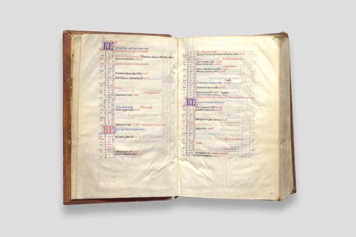 Objektabbildung zoomen Doppelseite 4 der Biblia Sacra